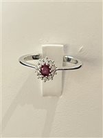 Anneau Salvatore Arzani Femme in Or Rubino 1D8DD